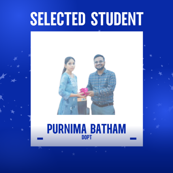 Selected Student