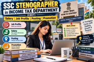 SSC Stenographer Income Tax Career Guide