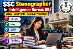 SSC Stenographer in Intelligence Bureau
